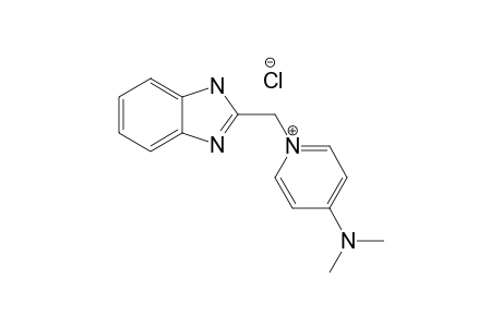 4-(DIMETHYLAMINO)-N-(1H-BENZIMIDAZOL-2-YL-METHYL)-PYRIDINIUM-CHLORIDE