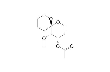 [4S*,5S*,6S*]-5-METHOXY-1,7-DIOXASPIRO-[5.5]-UNDEC-4-YL-ACETATE