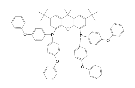 2,7-DI-TERT.-BUTYL-4,5-BIS-[DI-[PARA-PHENYLPHENOXY]-PHOSPHINO]-9,9-DIMETHYLXANTHENE