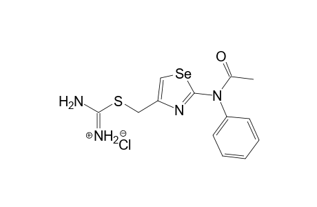 S-[2-(N-Acetylanilino)-1,3-selenazol-4-ylmethyl]-isothiuronium chloride