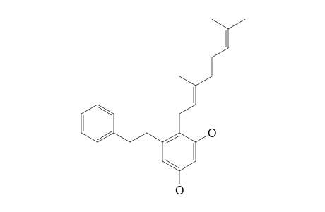 2-GERANYL-3,5-DIHYDROXY-BIBENZYL