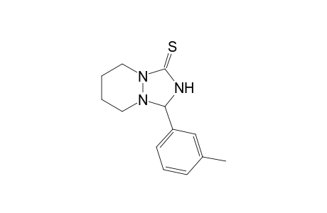 3-(3-Methylphenyl)-2,3,5,6,7,8-hexahydro-1H-[1,2,4] triazolo-[1,2-a]pyridazine-1-thione