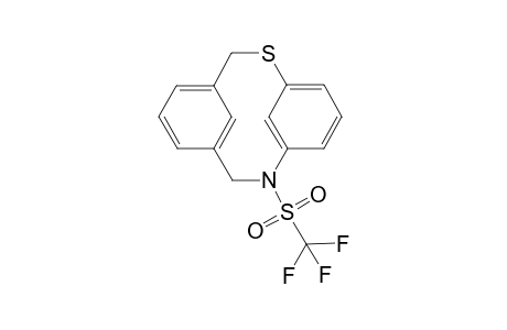 N-(Trifluoromethylsulfonyl)-1-thia-10-aza[2.2]metacyclophane