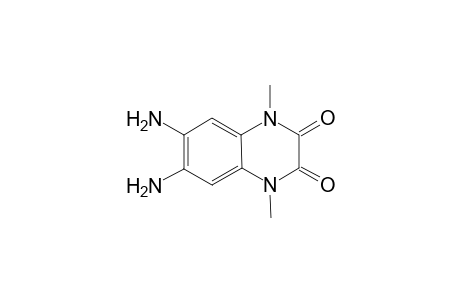 2,3-Quinoxalinedione, 6,7-diamino-1,4-dihydro-1,4-dimethyl-