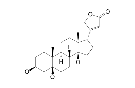 3-BETA,5,14-TRIHYDROXY-5-BETA,14-BETA,17-ALPHA-CARD-20(22)-ENOLIDE