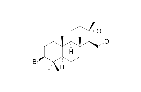 (+/-)-3-BETA-BrOMO-15-HYDROXYSPONGIA-13-ALPHA-OL