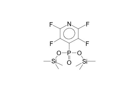 O,O-BIS(TRIMETHYLSILYL)(2,3,5,6-TETRAFLUOROPYRID-4-YL)PHOSPHONATE