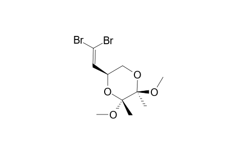 (2R,3R,5S)-5-(2,2-DIBROMOVINYL)-2,3-DIMETHOXY-2,3-DIMETHYL-1,4-DIOXANE