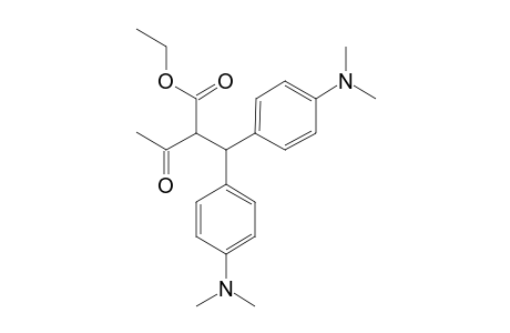 2-(BIS-(4-DIMETHYLAMINOPHENYL)-METHYL)-3-OXO-BUTYRIC-ACID-ETHYLESTER