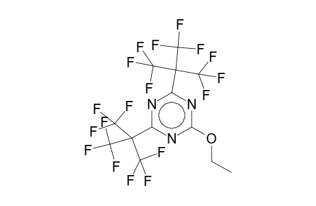 2-Ethoxy-4,6-bis[2,2,2-trifluoro-1,1-bis(trifluoromethyl)ethyl]-1,3,5-triazine