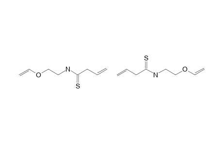 N-[2-(VINYLOXY)-ETHYL]-3-BUTENETHIOAMIDE;MIXTURE-OF-ISOMERS