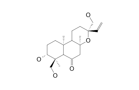 ENT-3-BETA,16,18-TRIHYDROXY-6-OXOMANOYL-OXIDE