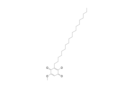 IRISOQUIN-C;2-HYDROXY-3-NONADECYL-5-METHOXY-1,4-BENZOQUINONE