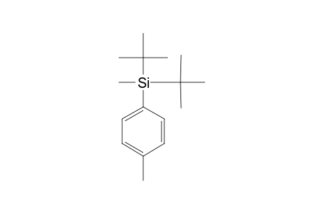 (DI-TERT.-BUTYLMETHYLSILYL)-TOLUENE;PARA-ISOMER