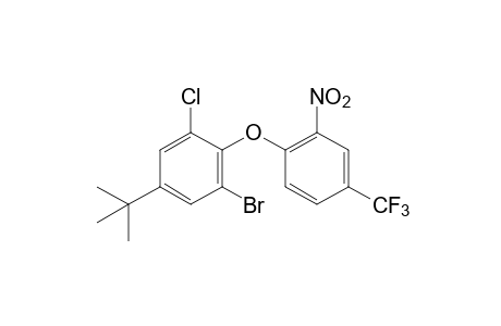 2-BROMO-4-tert-BUTYL-6-CHLOROPHENYL 2-NITRO-alpha,alpha,alpha-TRIFLUORO-p-TOLYL ETHER