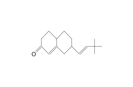 9(R)-(3,3-Dimethyl-1-butenyl)-bicyclo(4.4.0)dec-1-en-3-one