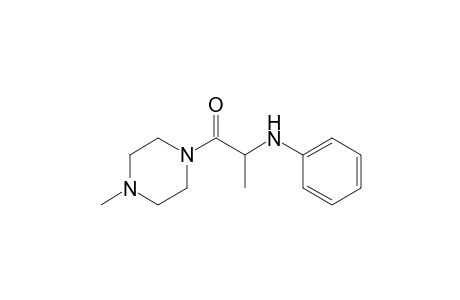 1-(2-anilinopropionyl)-4-methylpiperazine