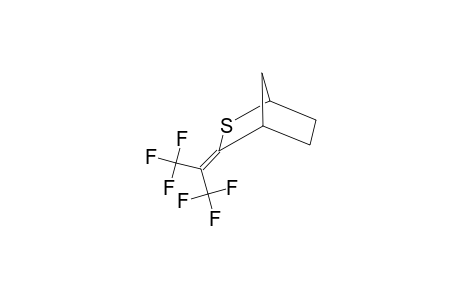 3-(HEXAFLUOROISOPROPYLIDENE)-2-THIABICYCLO-[2.2.1]-HEPTANE