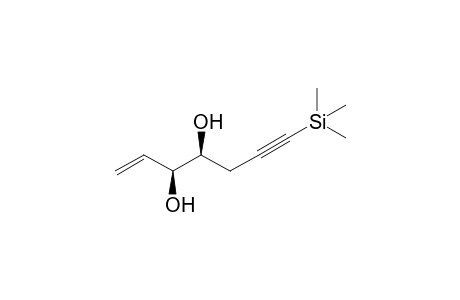 (3S,4S)-7-(Trimethylsilyl)hept-1-en-6-yne-3,4-diol