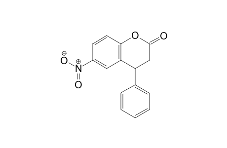 6-Nitro-4-phenylchroman-2-one