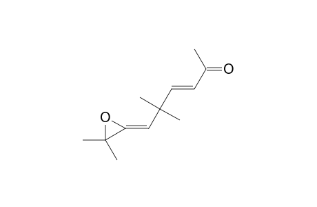 6-(3,3-Dimethyl-oxiran-2-ylidene)-5,5-dimethyl-hex-3-en-2-one