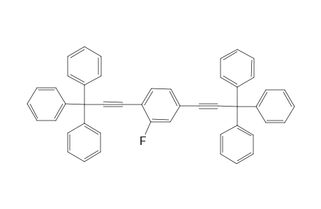 2,5-BIS-(3,3,3-TRIPHENYLPROPYNYL)-FLUOROBENZENE