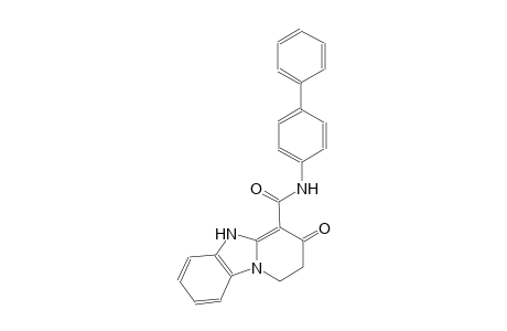 N-[1,1'-biphenyl]-4-yl-3-oxo-1,2,3,5-tetrahydropyrido[1,2-a]benzimidazole-4-carboxamide