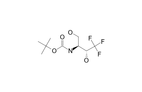 (2R,3R)-2-(TERT.-BUTOXYCARBONYL)-AMINO-4,4,4-TRIFLUORO-1,3-BUTANDIOL