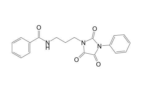 N-[3-(3-phenyl-2,4,5-trioxo-1-imidazolidinyl)propyl]benzamide