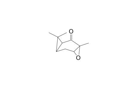 4-OXATRICYCLO[5.1.0.0(3,5)]OCTAN-2-ONE, 3,8,8-TRIMETHYL-