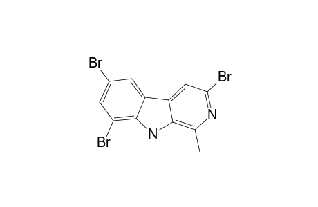 3,6,8-TRIBROMOHARMANE