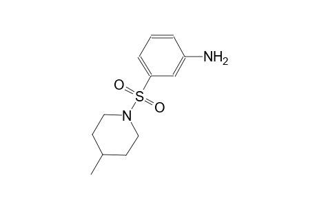 benzenamine, 3-[(4-methyl-1-piperidinyl)sulfonyl]-