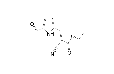 (E)-2-cyano-3-(5-formyl-1H-pyrrol-2-yl)-2-propenoic acid ethyl ester