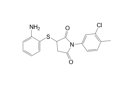 2-[(o-aminophenyl)thio]-N-(3-chloro-p-tolyl)succinimide