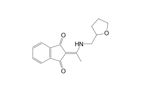 2-{1-[(tetrahydro-2-furanylmethyl)amino]ethylidene}-1H-indene-1,3(2H)-dione