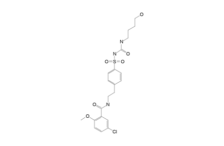 1-[[4-[2-(5-CHLORO-2-METHOXYBENZAMIDO)-ETHYL]-PHENYL]-SULFONYL]-3-(4-HYDROXYBUTYL)-UREA