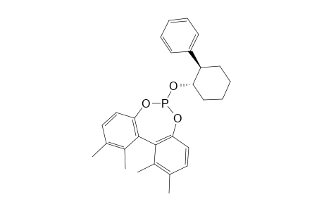 (S)-5,5',6,6'-TETRAMETHYL-1,1'-BIPHENYL-2,2'-DIYL-[(1R,2S)-(+)-2-PHENYL-1-CYCLOHEXYL]-PHOSPHITE