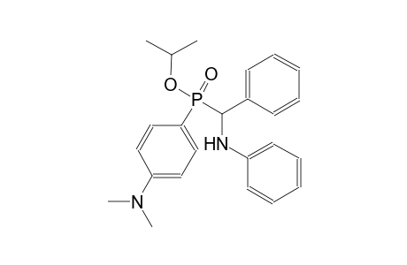 isopropyl anilino(phenyl)methyl[4-(dimethylamino)phenyl]phosphinate