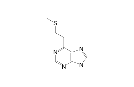 6-[2-(METHYLSULFANYL)-ETHYL]-9H-PURINE