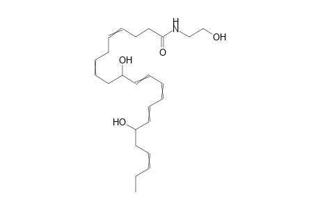 10,17-dihydroxy-N-(2-hydroxyethyl)docosa-4,7,11,13,15,19-hexaenamide