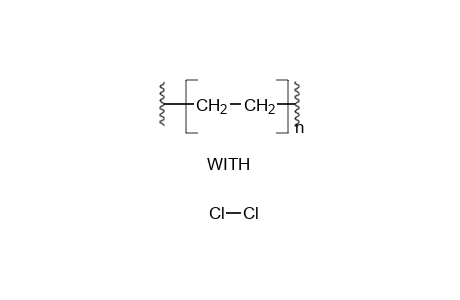 POLY(ETHYLENE), CHLORINATED*CHLORINE 42%