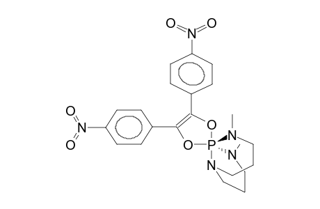 [1,2-BIS(4-NITROPHENYL)ETHYNEDIOXY](N'-METHYL-N,N'-TRIMETHYLENEDIAMINO)(N-METHYL-N,N-TRIMETHYLENEDIAMINO)PHOSPHORANE