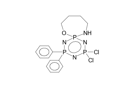 SPIRO[4,4-DIPHENYL-6,6-DICHLOROCYCLOTRIPHOSPHAZENE-2,2'-(1',3',2'-OXAZAPHOSPHEPANE)]