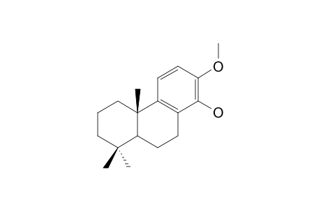 14-HYDROXY-13-METHOXY-8,11,13-PODOCARPATRIENE