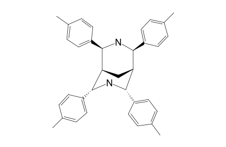 2,4,6,8-TETRAKIS-(4-METHYLPHENYL)-3,7-DIAZABICYCLO-[3.3.1]-NONANE