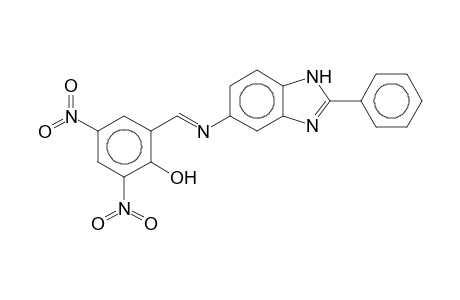 5-(3,5-Dinitrosalicylideneamino)-2-phenylbanzimidazole