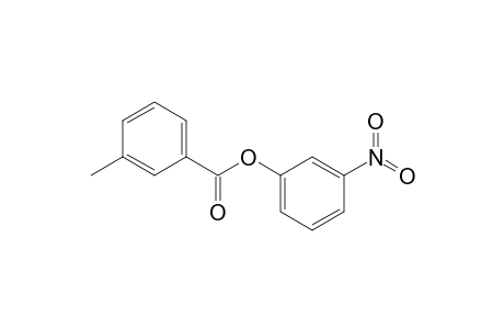 3-Methylbenzoic acid (3-nitrophenyl) ester