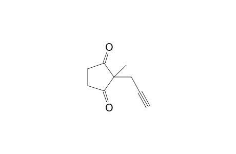 2-Methyl-2-(2-propynyl)-1,3-cyclopentanedione