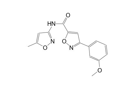 5-isoxazolecarboxamide, 3-(3-methoxyphenyl)-N-(5-methyl-3-isoxazolyl)-