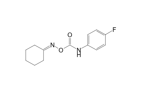 cyclohexanone, O-[(p-fluorophenyl)carbamoyl]oxime